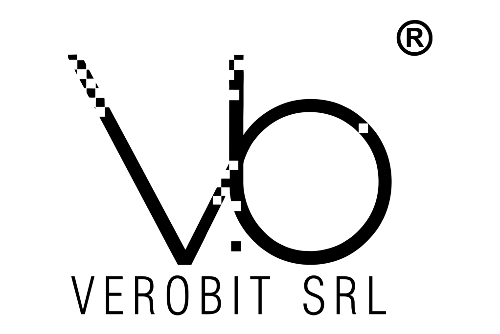 Logo-ul VEROBIT SRL - reprezentând identitatea noastră digitală în dezvoltarea software și servicii web.